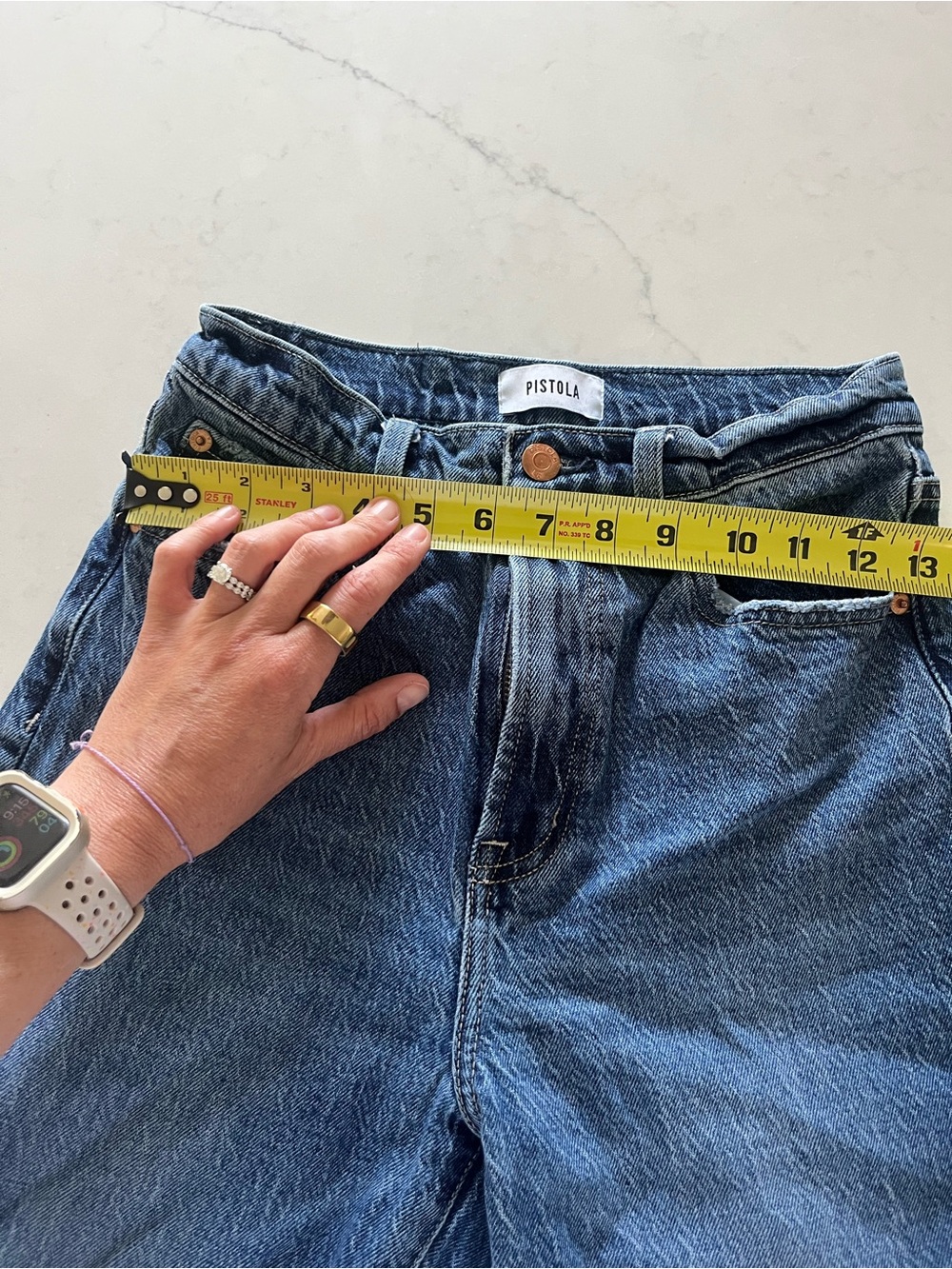 pistola Cassie high rise Straight Leg Women's Jeans - Picture 7 of 10